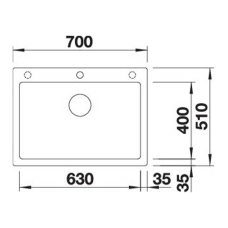 Кухонна мийка Blanco PLEON 8 527784 кава