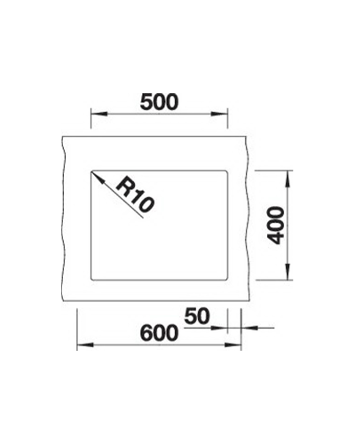 Кухонна мийка Blanco SUBLINE 500-U 527795