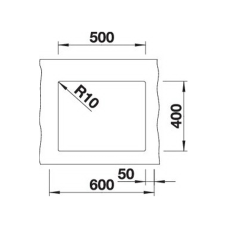 Кухонна мийка Blanco SUBLINE 500-U (527799) білий
