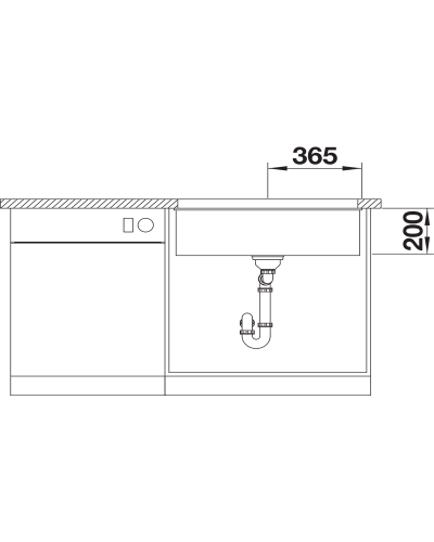 Кухонна мийка Blanco ETAGON 700-U (527762)