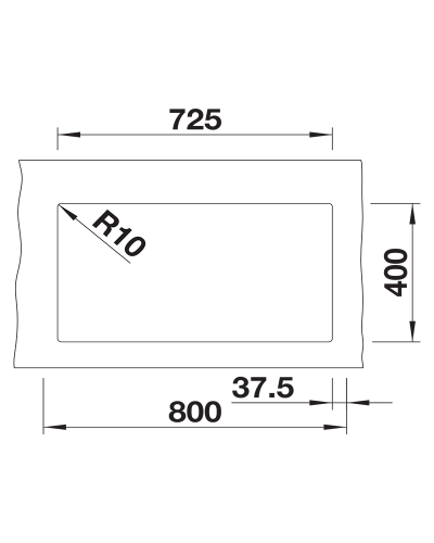 Кухонна мийка Blanco SUBLINE 350\/350-U (527826)