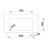 Кухонна мийка Blanco CLARON 700-U (527835) Dark Steel