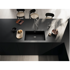 Кухонна мийка Blanco CLARON 700-U (527835) Dark Steel