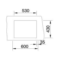 Кухонна мийка Blanco CLARON 500-IF (527836) Dark Steel