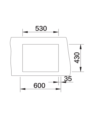 Кухонна мийка Blanco CLARON 500-IF (527836)