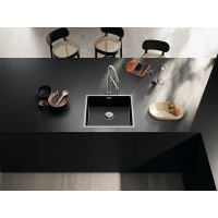 Кухонна мийка Blanco CLARON 500-IF (527836) Dark Steel