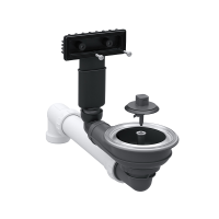 Комплект зливної арматури Blanco 207425 satin platinum