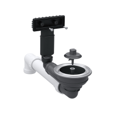 Комплект зливної арматури Blanco 207425 satin platinum