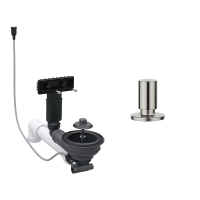 Комплект зливної арматури Blanco 207435 satin platinum