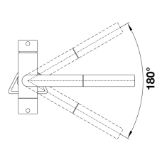 Кухонний змішувач Blanco FONTAS-S II (527737) satin dark steel