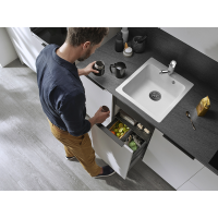 Кухонна мийка Blanco NAYA 45 (526574) білий