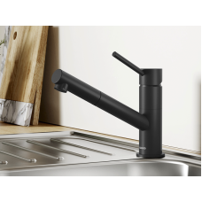 Кухонний змішувач Blanco KANO-S (526668) чорний матовий