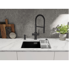 Пневматична кнопка  Blanco FWD (526770) Чорний матовий