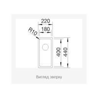 Кухонна мийка Blanco CLARON 180-IF (521564)