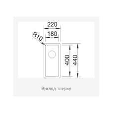 Кухонна мийка Blanco CLARON 180-IF (521564)