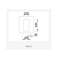 Кухонна мийка Blanco CLARON 180-IF (521564)