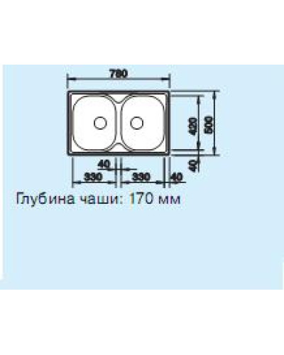 Кухонна мийка Blanco TIPO 8 Compact (513459)