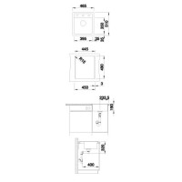 Кухонна мийка Blanco DALAGO 45 (517165) кава