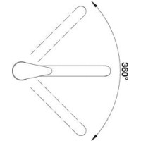 Кухонний змішувач Blanco DARAS (517720) хром