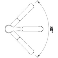 Кухонний змішувач Blanco DARAS-S (517731) хром