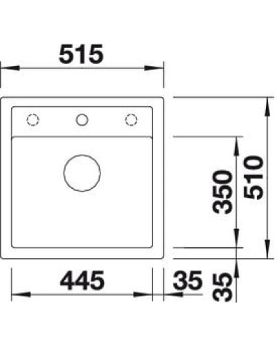 Кухонна мийка Blanco DALAGO 5 (518524) білий