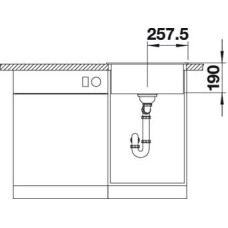 Кухонна мийка Blanco DALAGO 5 (518521) антрацит