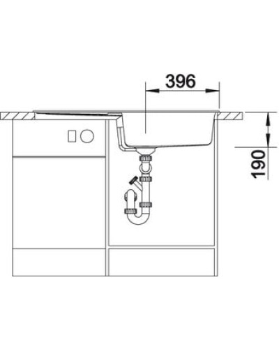 Кухонна мийка Blanco METRA XL 6S (515286) антрацит