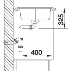 Кухонна мийка Blanco TIPO 45S (511942) матова