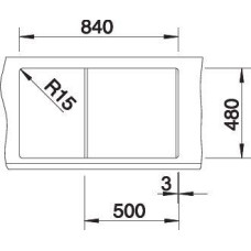 Кухонна мийка Blanco METRA 5 S 513037 білий