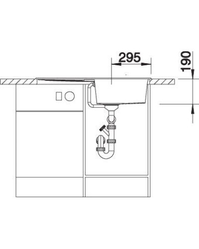 Кухонна мийка Blanco METRA 5 S 513037 білий