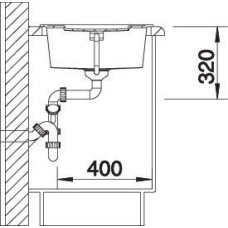 Кухонна мийка Blanco METRA 5 S 513037 білий