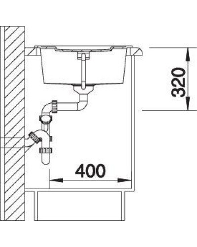 Кухонна мийка Blanco METRA 5 S 513037 білий