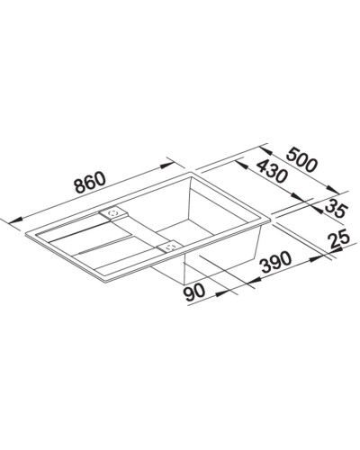 Кухонна мийка Blanco METRA 5 S 513037 білий