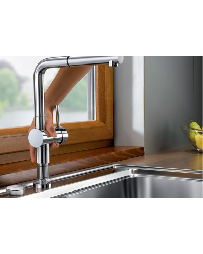 Кухонний змішувач Blanco LINUS-S-F (514023) хром