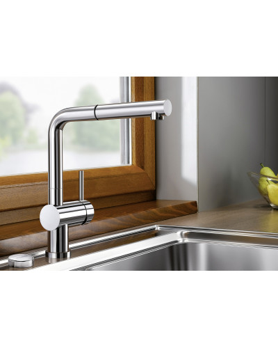 Кухонний змішувач Blanco LINUS-S-F (514023) хром
