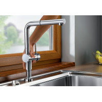 Кухонний змішувач Blanco LINUS-F (514025) хром