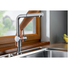 Кухонний змішувач Blanco LINUS-F (514025) хром