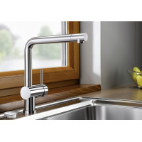 Кухонний змішувач Blanco LINUS-F (514025) хром
