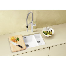 Кухонна мийка Blanco SUBLINE 350/150-U (514522) глянсовий білий