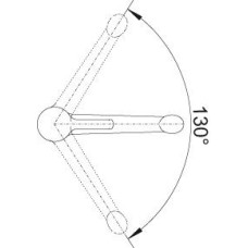 Кухонний змішувач Blanco ELIPSO II 514882 нержавіюча сталь