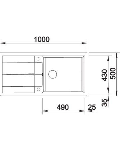 Кухонна мийка Blanco METRA XL 6 S 515280 білий