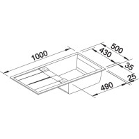 Кухонна мийка Blanco METRA XL 6 S 525931 чорний