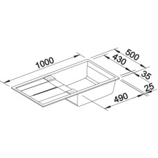 Кухонна мийка Blanco METRA XL 6 S 515280 білий