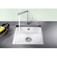 Кухонна мийка Blanco SUBLINE 375-U (516035) глянсовий білий