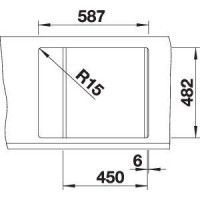 Кухонна мийка Blanco TIPO 45S mini (516524) матова
