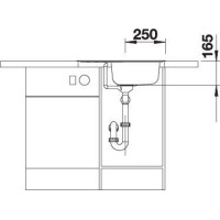 Кухонна мийка Blanco TIPO 45S mini (516524) матова