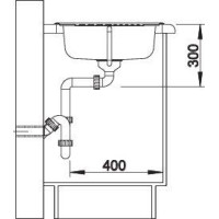 Кухонна мийка Blanco TIPO 45S mini (516524) матова