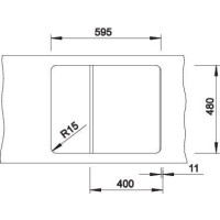 Кухонна мийка Blanco ZIA 40 S 516918 антрацит