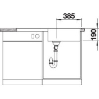 Кухонна мийка Blanco ZIA XL 6 S 526024 чорний