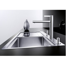 Кухонний змішувач Blanco LINEE (517596) сталь з матовою поліровкою